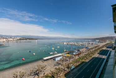 Exceptional new penthouse with panoramic view of the lake and Jet d'eau