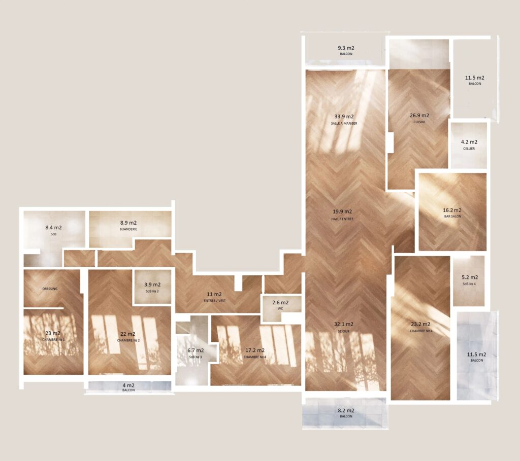 Appartement de standing – Lot 1