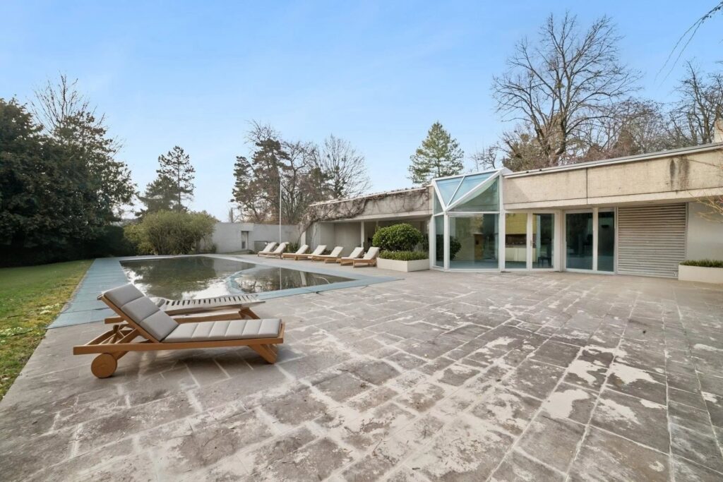 Exclusivité – Maison d&rsquo;architecte à Cologny