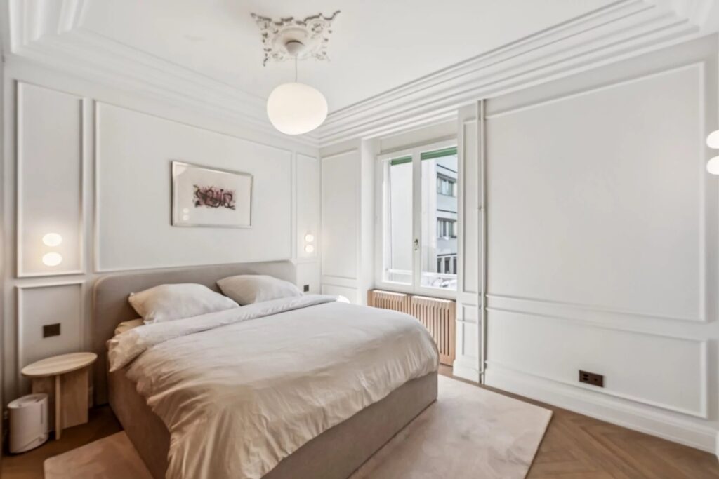 Magnifique appartement de Maître traversant face au lac